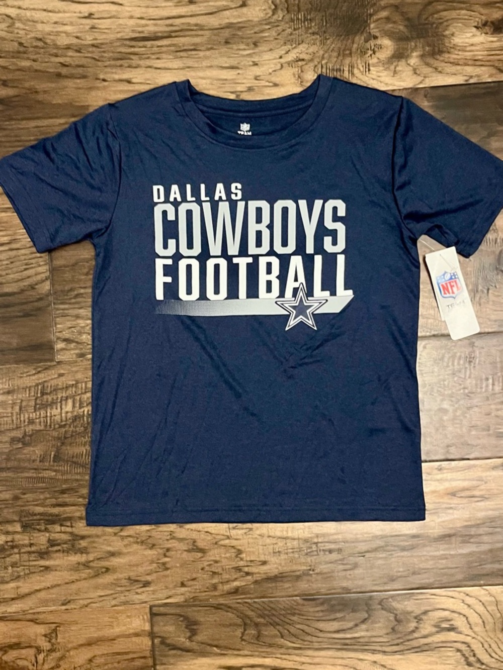 NFL Dallas Cowboys Navy Blue Graphic Tee for Kids
